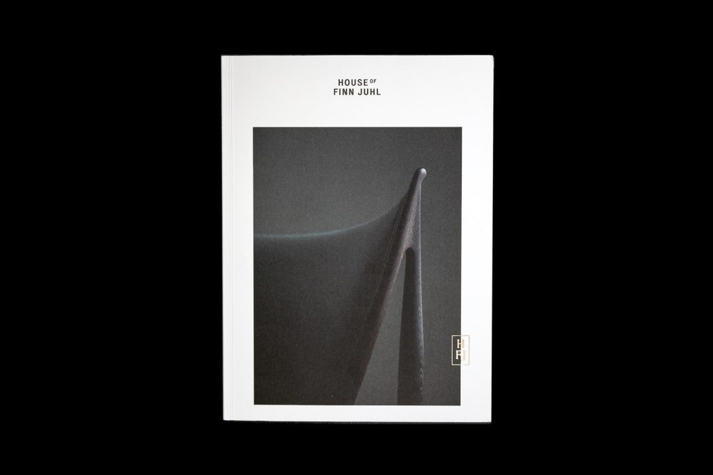 House of Finn Juhl catalogue cover on a black background
