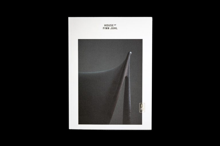 House of Finn Juhl catalogue cover on a black background